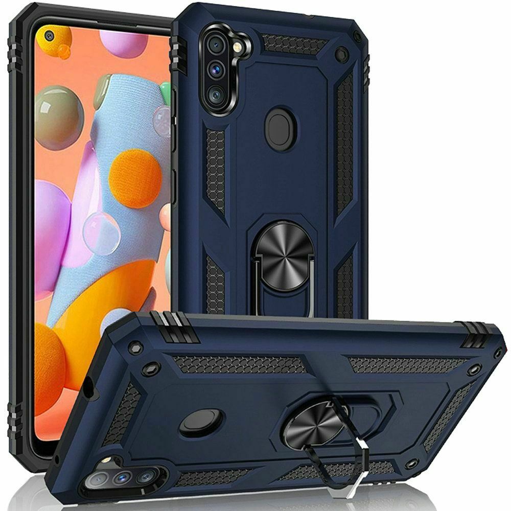Coque hybride avec anneau pour Samsung Galaxy A11 Coque hybride avec anneau pour Samsung Galaxy A11